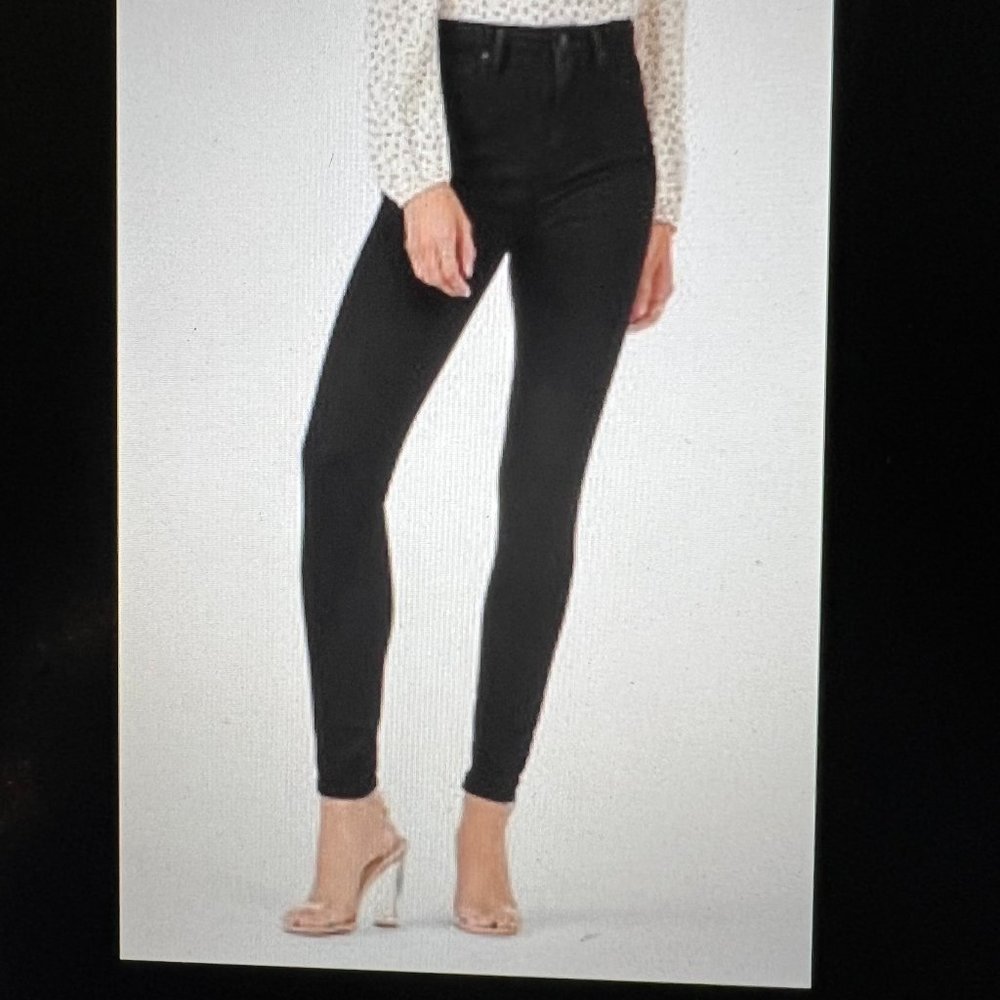 JustFab Dark-washed Skinny Jeans